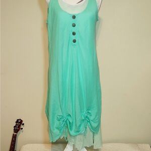 Indian Tropical long layered sz s/m